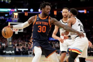 NBA: Julius Randle tem noite histórica, mas Knicks perdem para Timberwolves