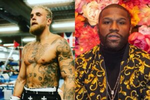 Jake Paul ‘foge’ de Floyd Mayweather durante briga em jogo de basquete