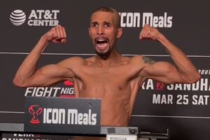 UFC: brasileiro ‘imita’ Ronaldo Fenômeno, mas perde luta nos pontos