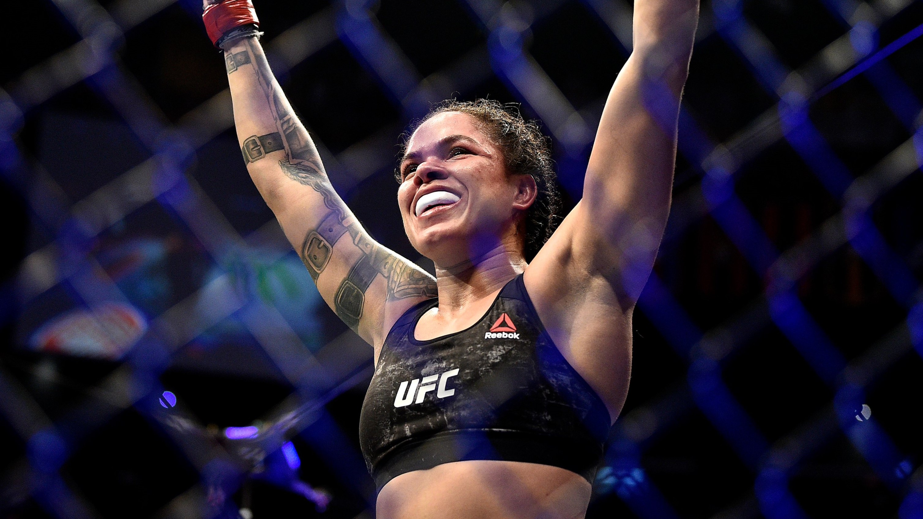 Momento fofo! Campeã do UFC, Amanda Nunes será mãe pela segunda vez