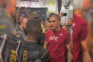 Poatan x Adesanya: o curioso reencontro entre os rivais após UFC 287