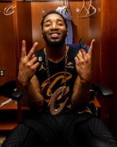 Donovan Mitchell, Cleveland Cavaliers Foto: Reprodução/Twitter/@cavs