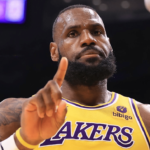 LeBron e Davis ‘abalam’ Dillon Brooks com tocos seguidos, e torcida vibra