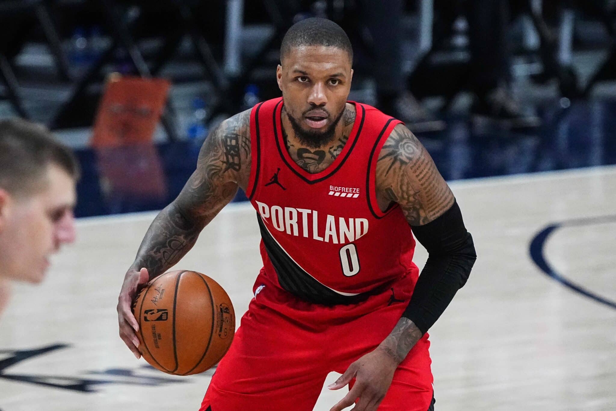 Damian Lillard, Portland Trail Blazers, NBA. Foto: Ron Chenoy-USA TODAY Sports/Sipa USA