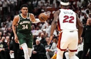 NBA: Butler cala Giannis e garante classificação do Heat na prorrogação