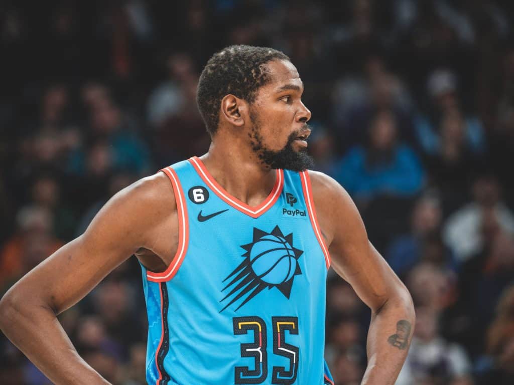 Kevin Durant Suns NBA. Foto: Reprodução/Twitter/@suns