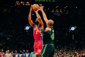 NBA: 76ers têm dia inspirado de Harden e abrem semis com vitória sobre Celtics