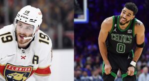 Tatum e Tkachuk: finalistas de conferência na NHL e NBA foram colegas de escola