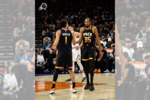 NBA: Booker Durant combinam para 72 pontos e freiam show de Jokic