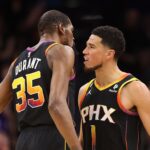 NBA Playoffs: Booker e Durant fazem história com 86 pontos sobre Nuggets