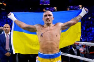 Campeão dos pesados no boxe, Usyk provoca rival: ‘Tem medo de perder’