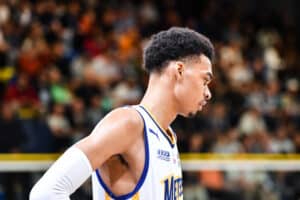 NBA: sob olhares de Mbappé, Wembanyama brilha em dia de loteria do Draft