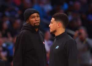 NBA: Kevin Durant sofre com fracasso, e Devin Booker ‘foge’ em silêncio