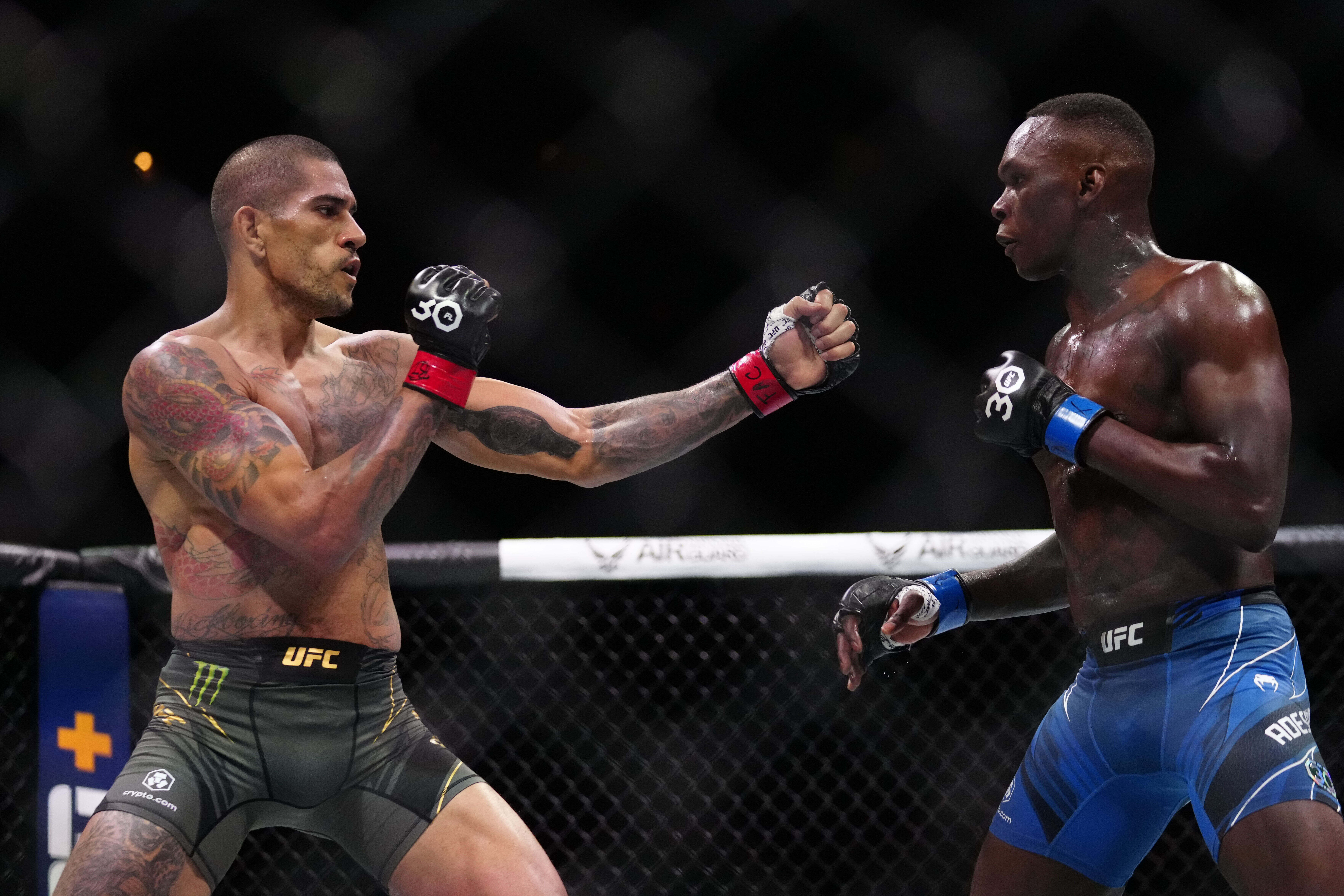 UFC: Poatan usa até camisa de time rival para irritar Adesanya