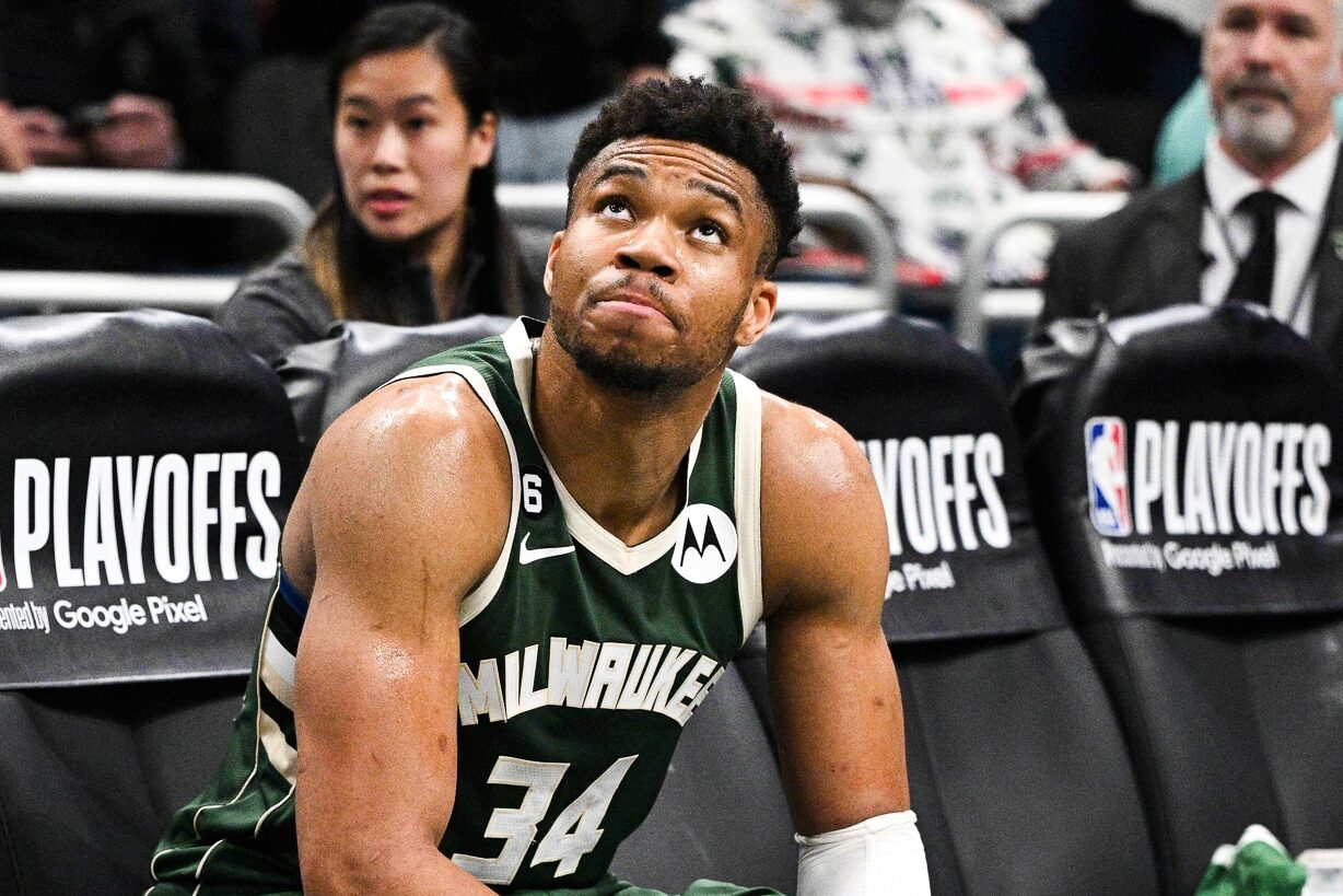 Giannis Antetokounmpo, do Milwaukee Bucks. Foto: Michael McLoone / SUSA / Icon sport