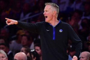 Steve Kerr, técnico do Golden State Warriors. Foto: Gary A. Vasquez / SUSA / Icon sport