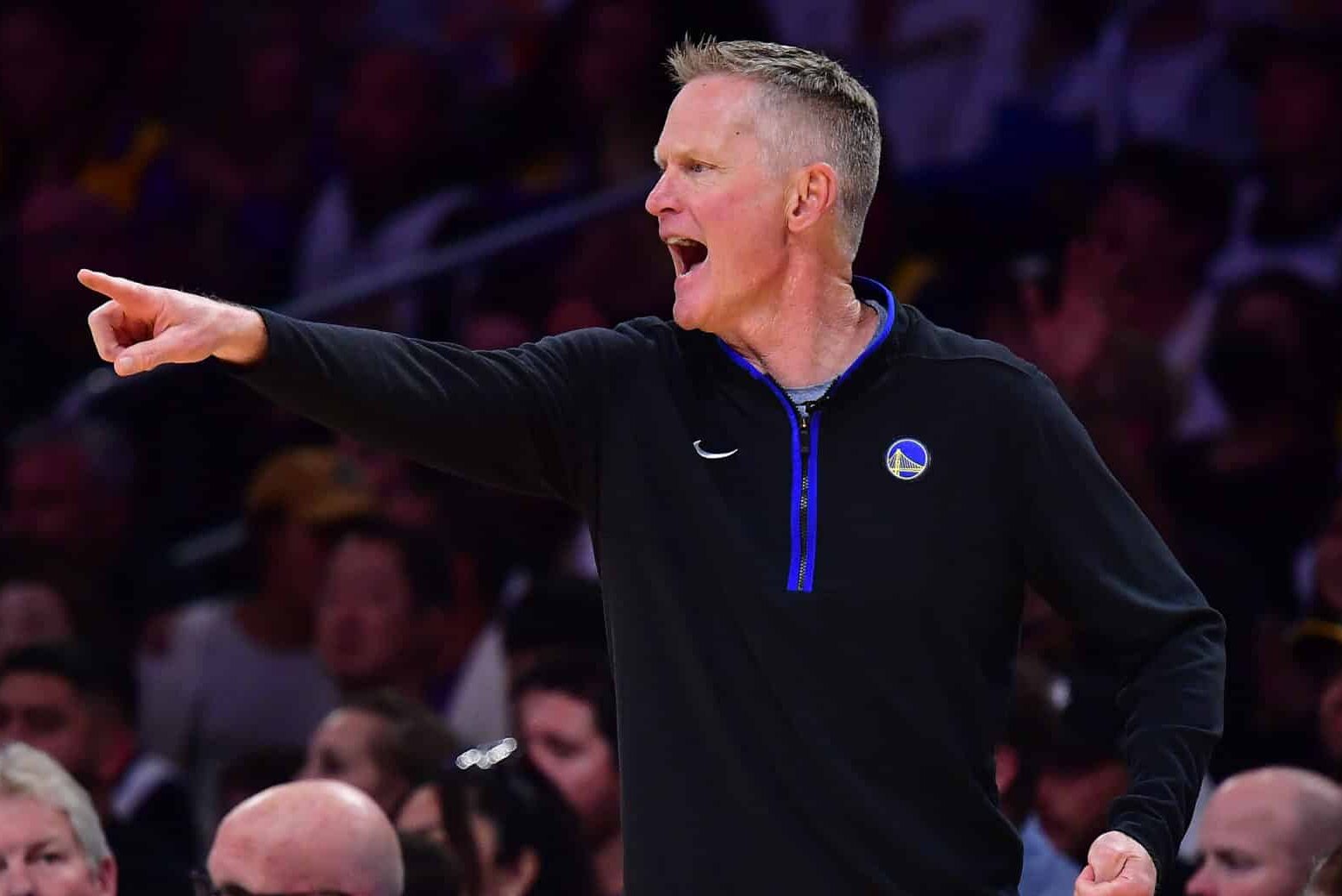 Steve Kerr, técnico do Golden State Warriors. Foto: Gary A. Vasquez / SUSA / Icon sport