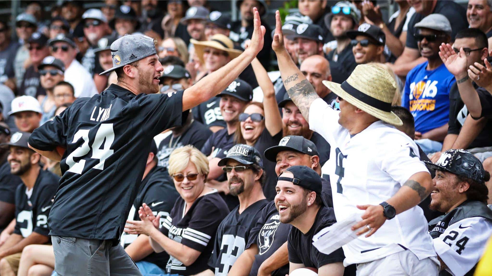 torcida Las Vegas Raiders. Foto: Reprodu&ccedil;&atilde;o/Twitter/@Raiders