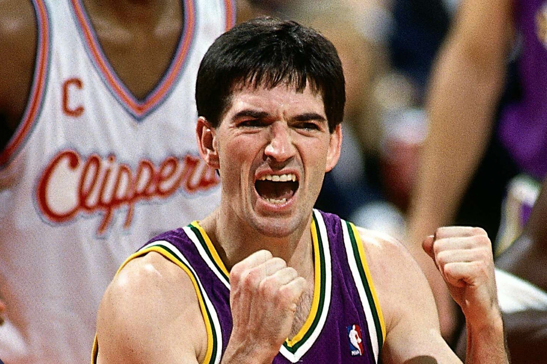 John Stockton, NBA. Foto: Reprodução/Twitter/@NBA