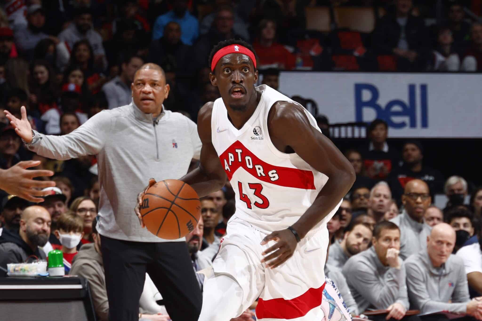 Pascal Siakam, Toronto Raptors, NBA. Foto: Reprodução/Twitter/@NBA