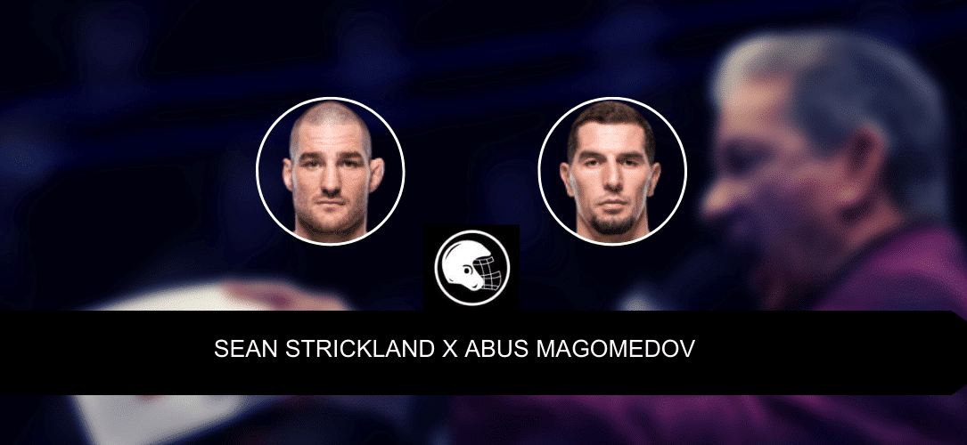 Sean Strickland x Abus Magomedov palpite, odds e prognóstico – UFC – 1/7/2023
