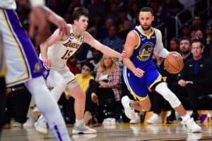 Lakers x Warriors: Austin Reaves revela que viveu ‘inferno’ com Curry