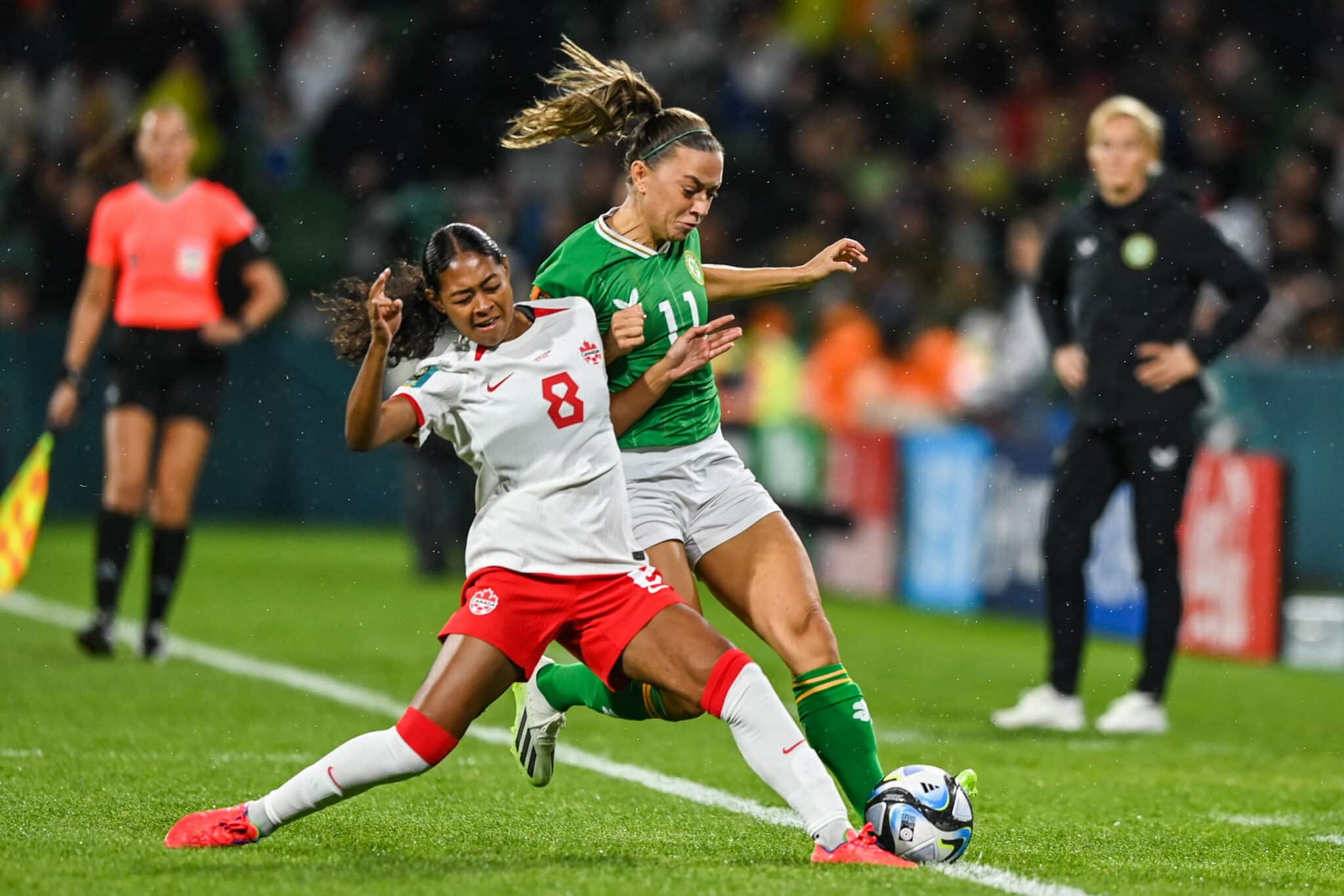 Copa do Mundo Feminina: Canadá x Irlanda tem gol olímpico histórico