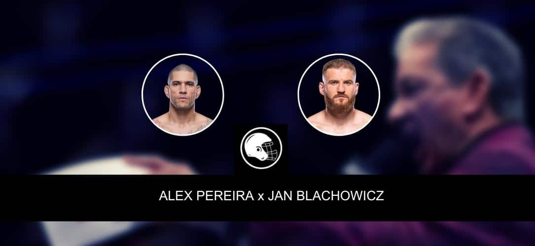Alex Poatan x Jan Blachowicz – palpite, odds e prognóstico – UFC 291 – 29/7/2023