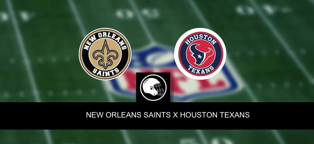 New Orleans Saints x Houston Texans – dica, palpite e prognóstico – NFL – 27/8/2023