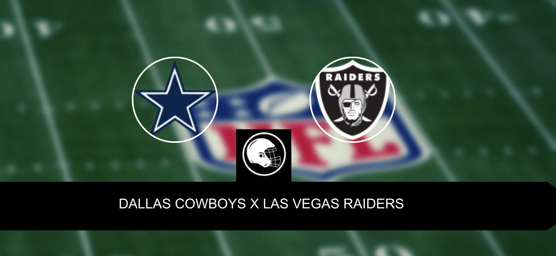 Dallas Cowboys x Las Vegas Raiders palpite, odds e prognóstico – NFL – 26/8/2023
