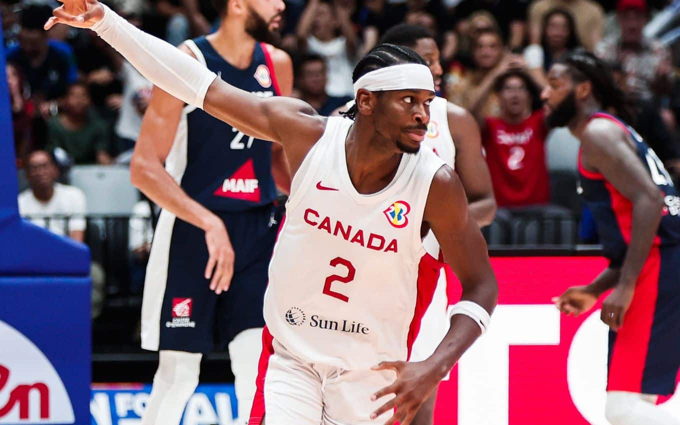 Copa do Mundo de Basquete: Canadá atropela Letônia com recorde de Shai