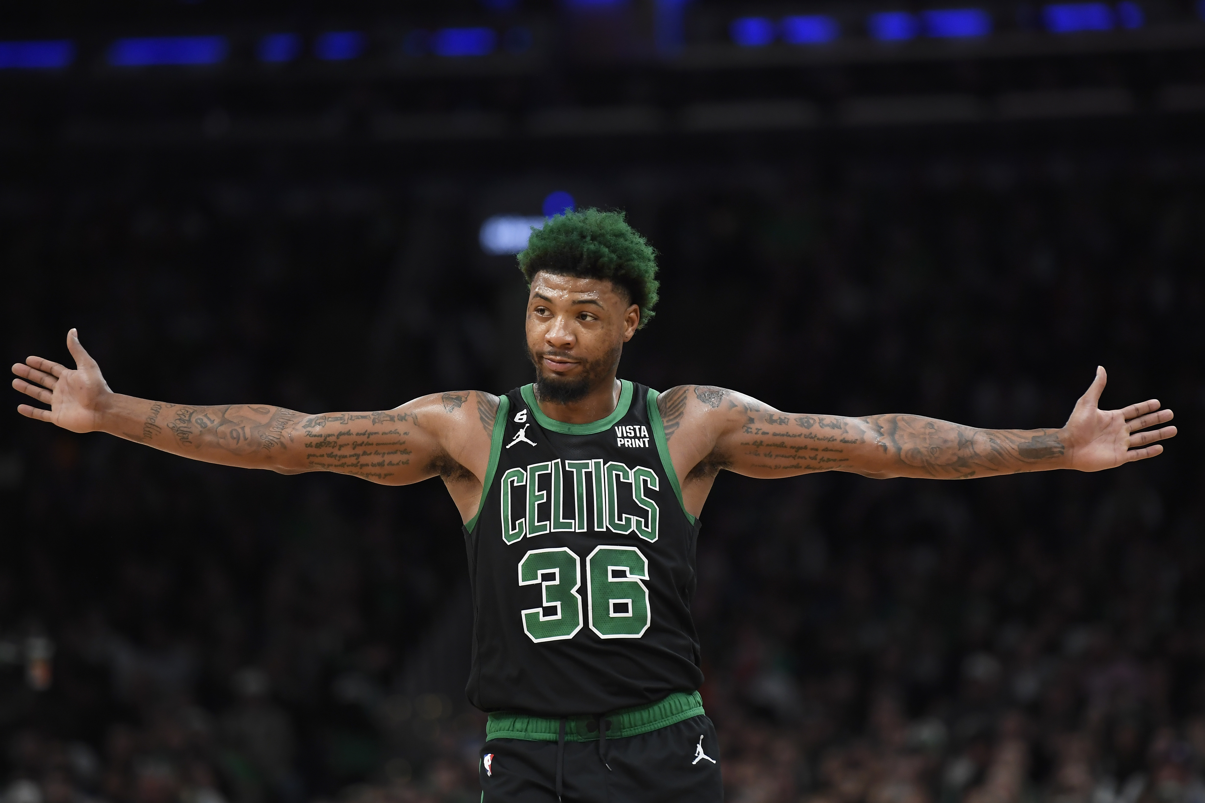 NBA: Marcus Smart provoca disputa entre Jaylen Brown e Jaren Jackson Jr.