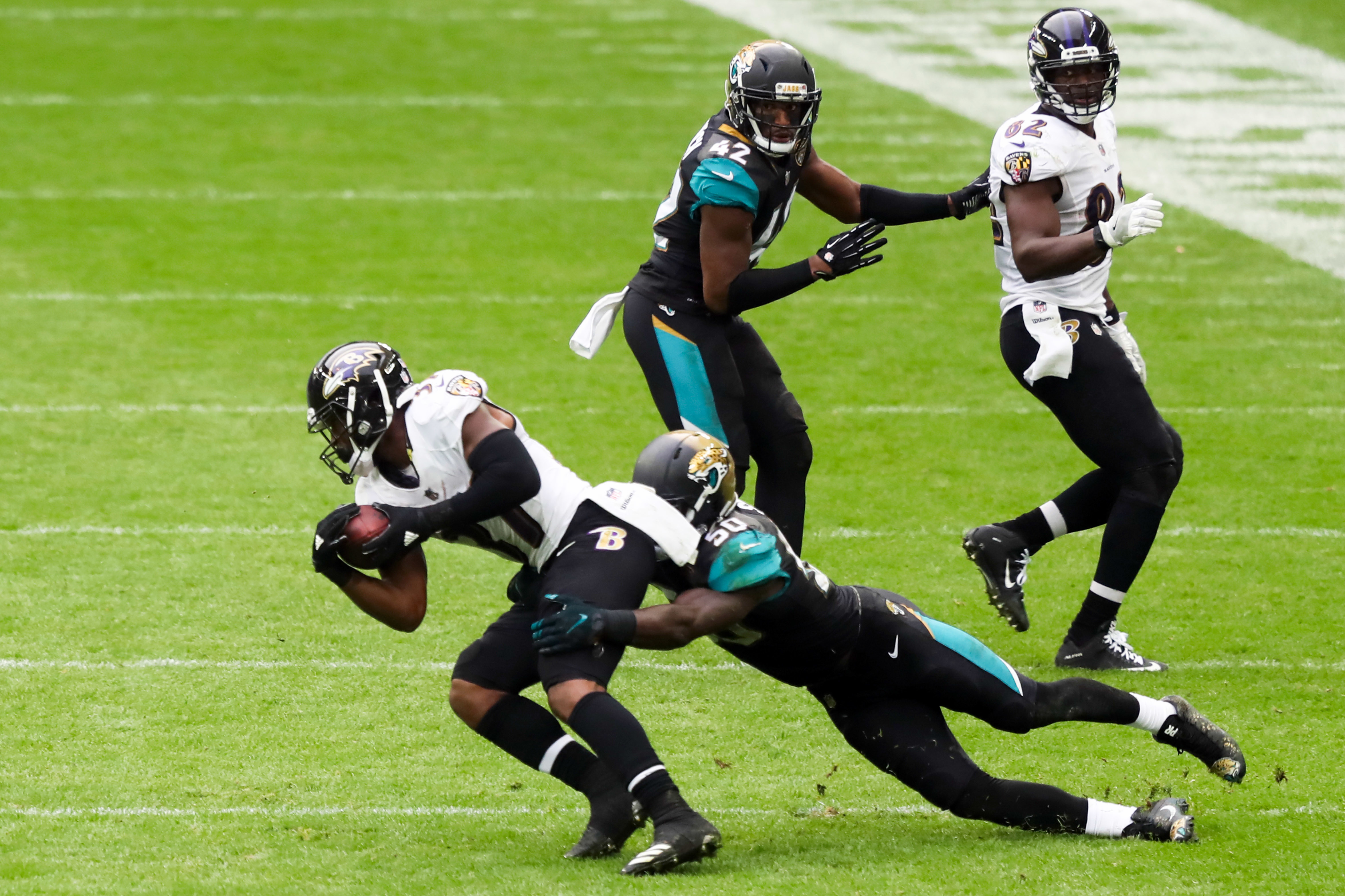 NFL: Jacksonville Jaguars x Atlanta Falcons – Onde assistir, horários e escalações