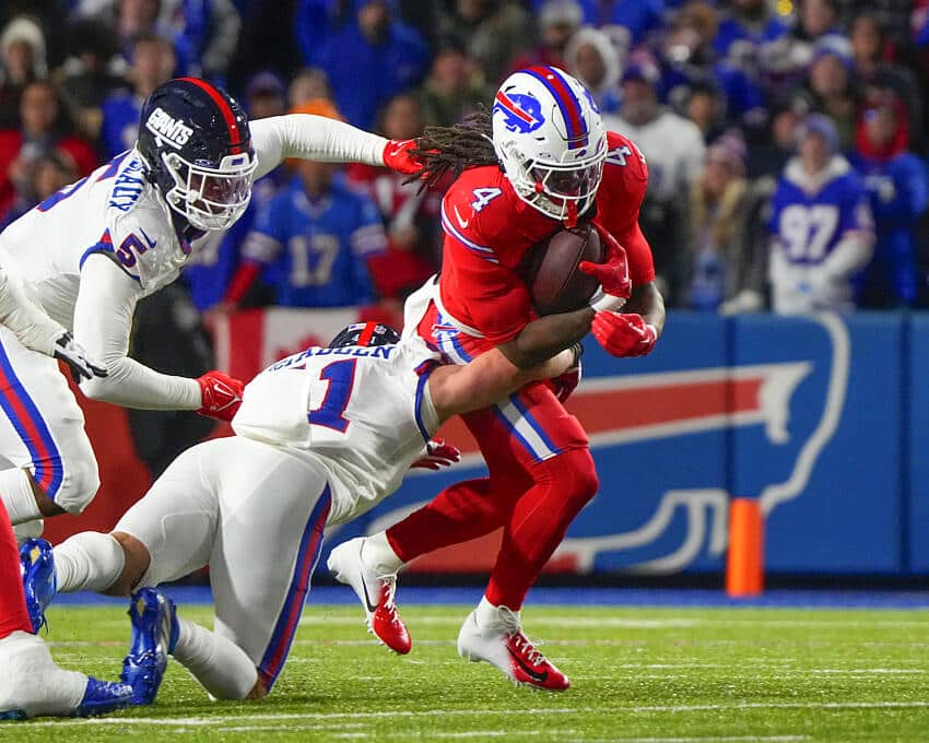NFL: Bills vencem Giants em jogo dramático com erro da arbitragem
