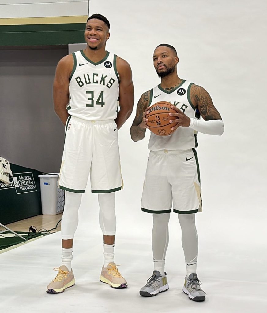 NBA: Giannis enterra possibilidade de sair dos Bucks após chegada de Lillard