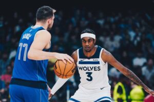 NBA: Sem Edwards, Timberwolves derrotam Mavs de Luka Doncic e Kyrie Irving