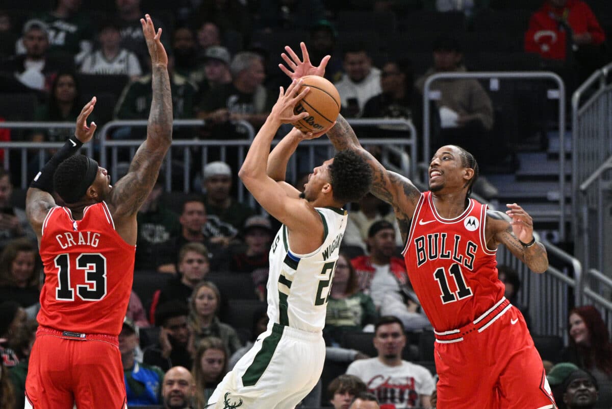 NBA: Sem Lillard, Bucks vencem o Chicago Bulls com show de novato e Antetokounmpo