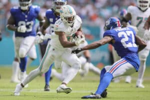 NFL: Dolphins dominam os Giants e vencem a quarta na temporada