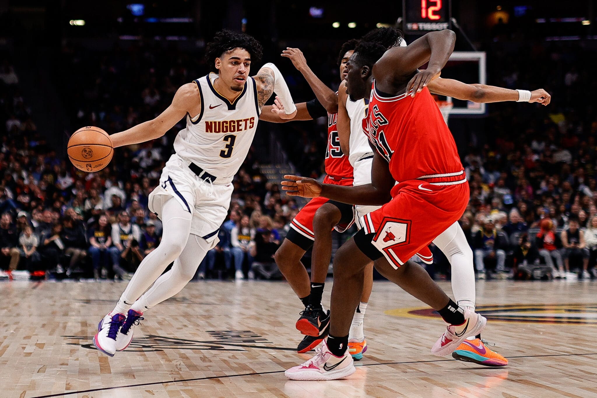 NBA: Novato dos Nuggets brilha em vitória contra os Bulls sem DeRozan e LaVine