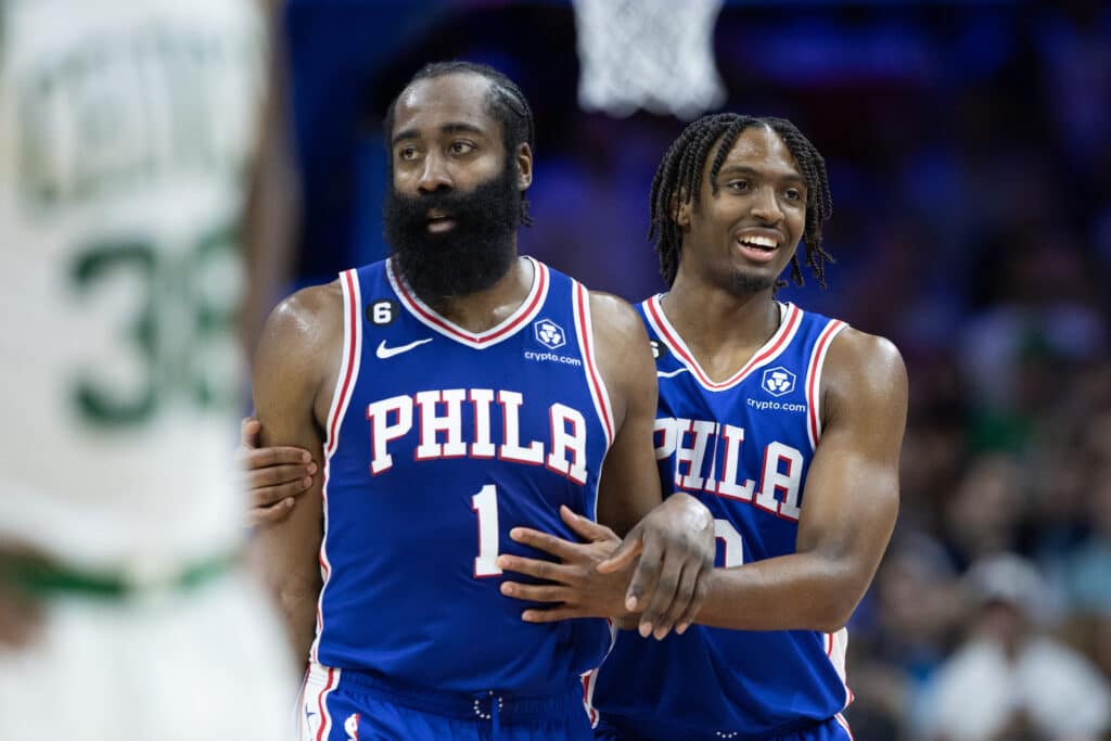NBA: Tyrese Maxey manda mensagem para Harden após saída do 76ers