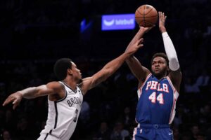 NBA: ‘Rival’ de James Harden brilha, e Philadelphia 76ers vence Brooklyn Nets