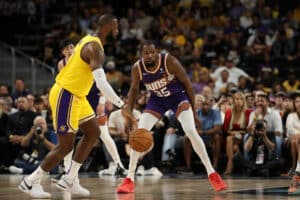 NBA: Lakers encerram pré-temporada com embate entre LeBron e Durant