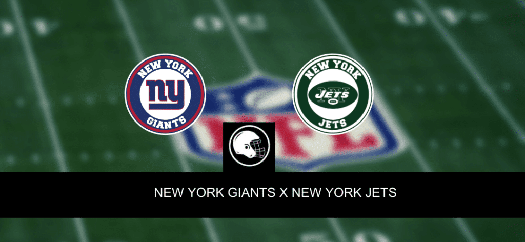 New York Giants x New York Jets – Onde assistir, horário, palpites e escalações – NFL – 29/10/20233