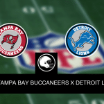 Tampa Bay Buccaneers x Detroit Lions – Onde assistir, palpites, odds e escalações – NFL – 15/10/2023