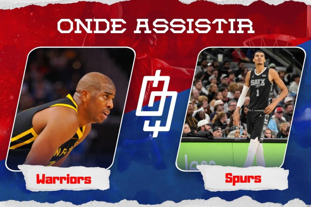 Golden State Warriors x San Antonio Spurs – Onde assistir, horário, e quintetos – NBA – 24/11/2023
