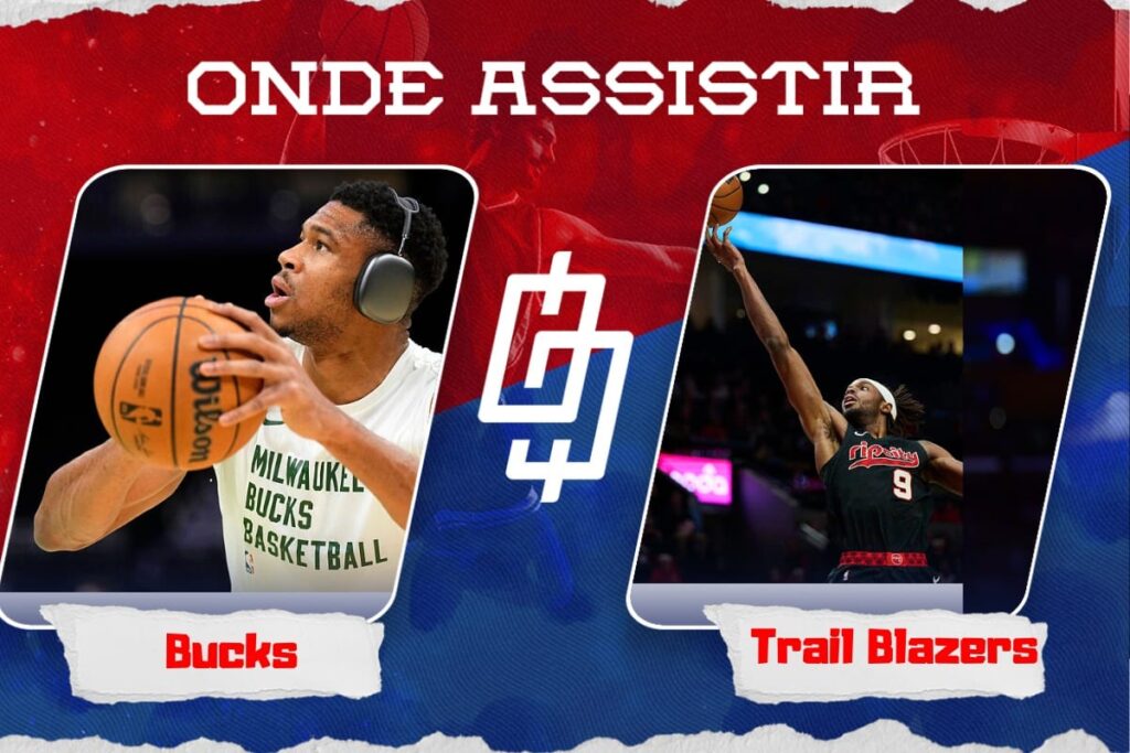 Milwaukee Bucks x Portland Trail Blazers – Onde assistir, horário, e quintetos – NBA – 26/11/2023