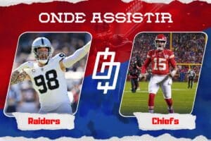 Las Vegas Raiders x Kansas City Chiefs – Onde assistir e horário – Semana 12 NFL – 26/11/2023