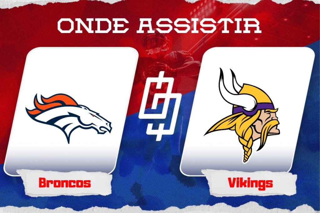 Denver Broncos x Minnesota Vikings – Onde assistir, palpites e horário – Semana 11 NFL – 19/11/2023