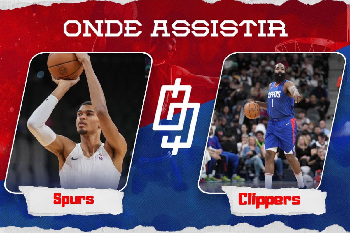 San Antonio Spurs x Los Angeles Clippers &ndash; Onde assistir, hor&aacute;rio, e quintetos &ndash; NBA &ndash; 22/11/2023