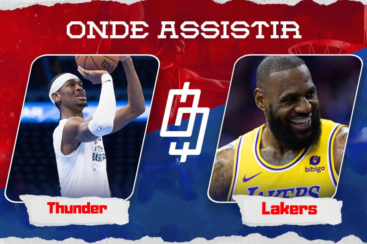 Oklahoma City Thunder x Los Angeles Lakers – Onde assistir, horário, e quintetos – NBA – 30/11/2023